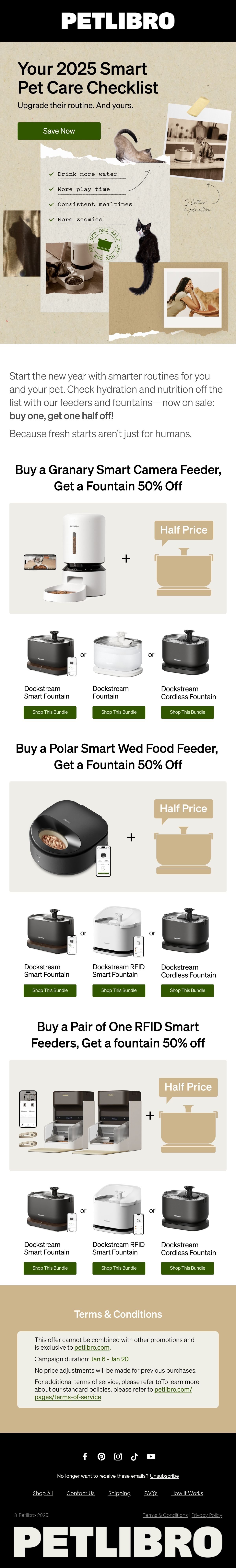 Petlibro new year email