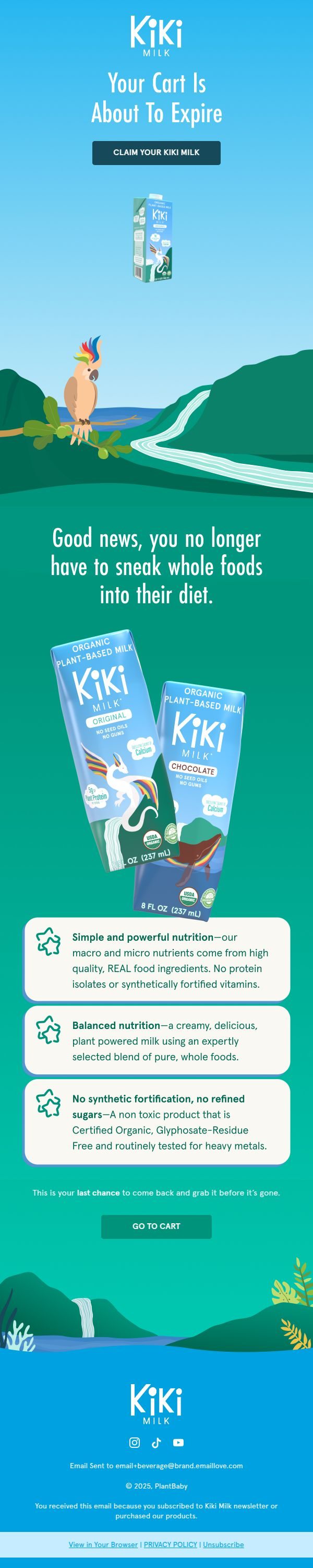 Kiki Milk character illustrations email