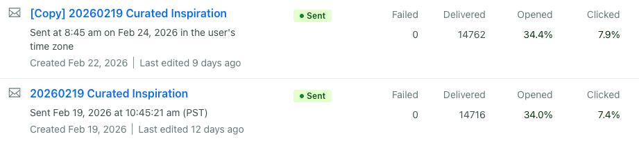 Resend an email marketing campaign