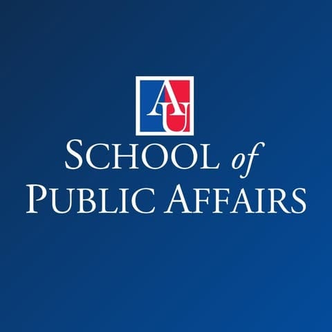AU School of Public Affairs logo