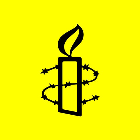 Billie at Amnesty logo