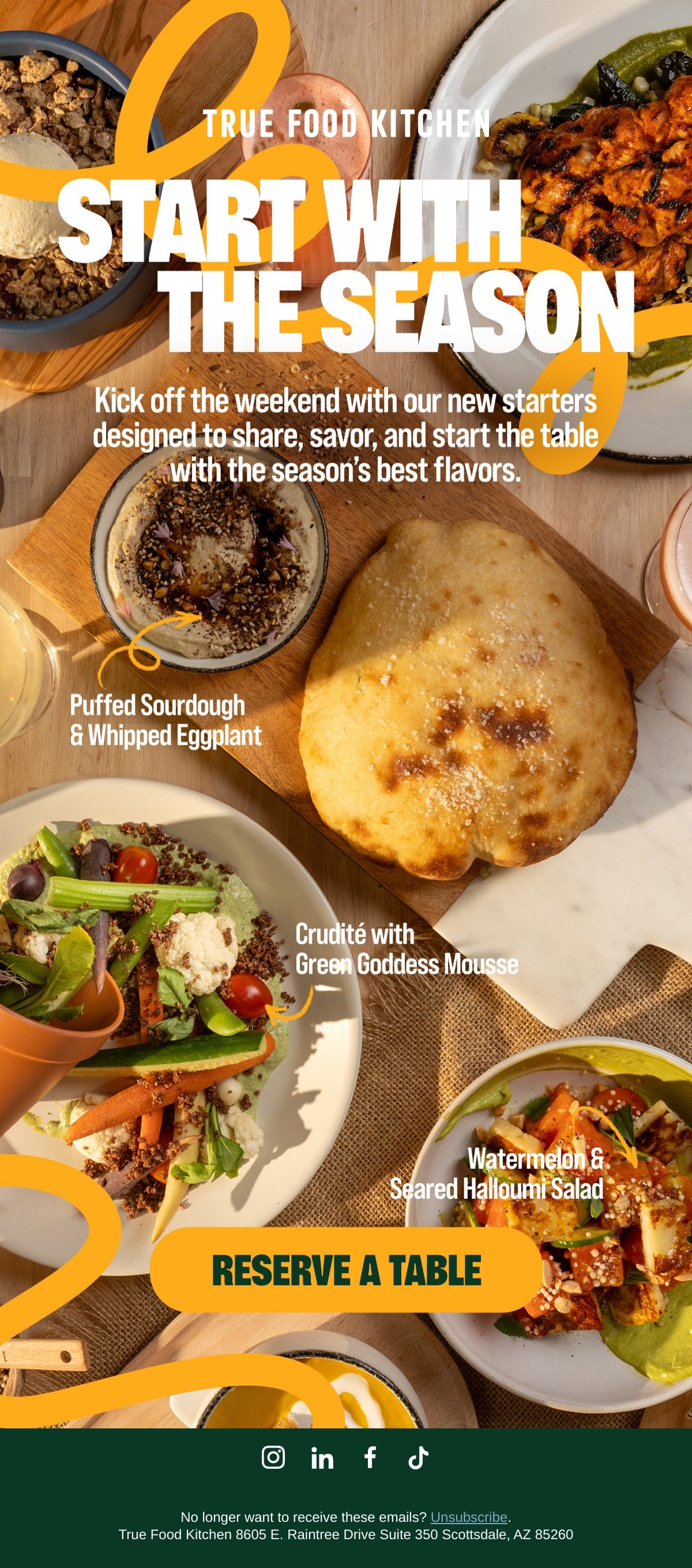 True Food Kitchen restaurant email