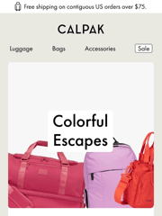 CALPAK Email Design