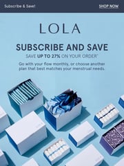 LOLA Email Design
