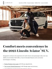 Lincoln Email Design