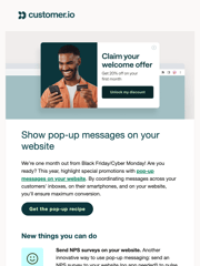 Customer.io Email Design