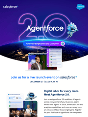 Salesforce Events Email Design