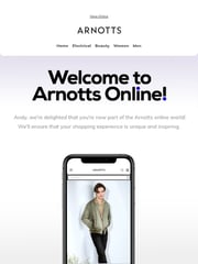 Email Inspiration from Arnotts