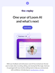 The Loom Team Email Design
