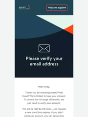 Email Inspiration from Avanti West Coast