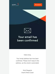 Email Inspiration from Avanti West Coast