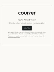 Email Inspiration from Courser