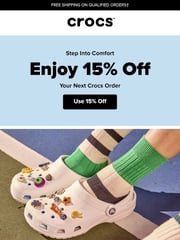 Email Inspiration from Crocs