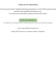 Email Inspiration from Dan Harris