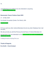 Email Inspiration from Eva Smith