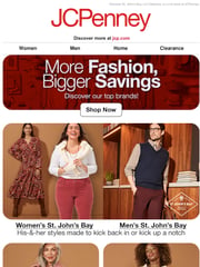 Email Inspiration from JCPenney