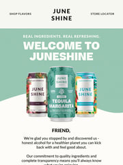 Email Inspiration from JuneShine