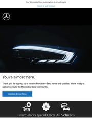 Email Inspiration from Mercedes-Benz USA