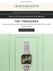 Email Inspiration from Olivia Burton