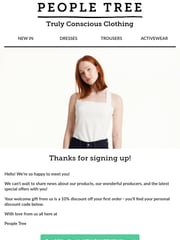 Email Inspiration from People Tree