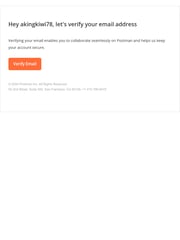 Email Inspiration from Postman Team