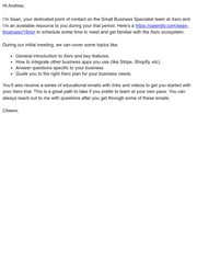 Email Inspiration from Sean Thoensen