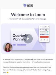 Email Inspiration from The Loom Team