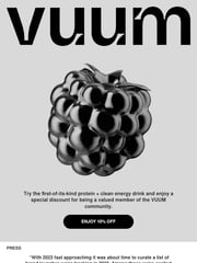 Email Inspiration from VUUM