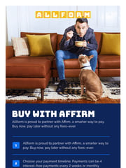 Email Inspiration from Allform
