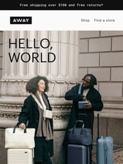 Email Inspiration from Away