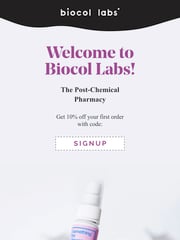 Email Inspiration from Biocol Labs