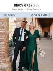 Email Inspiration from BIRDY GREY SUITS