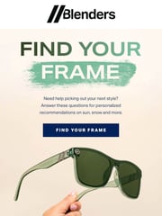 Email Inspiration from Blenders Eyewear