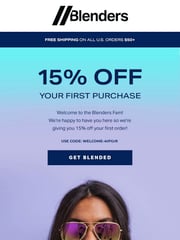 Email Inspiration from Blenders Eyewear