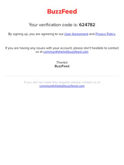 Email Inspiration from BuzzFeed Community