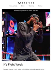 Email Inspiration from Castore Sportswear