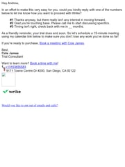 Email Inspiration from Cole James