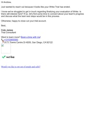 Email Inspiration from Cole James