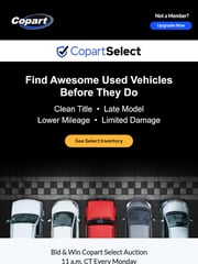 Email Inspiration from Copart USA