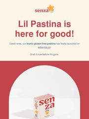 Email Inspiration from Eat Senza
