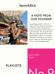 Email Inspiration from Emily // Sporty & Rich