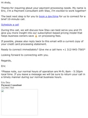 Email Inspiration from Eric Deiz