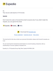 Email Inspiration from Expedia.com