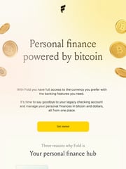 Email Inspiration from Fold Card