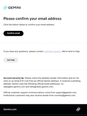 Email Inspiration from Gemini