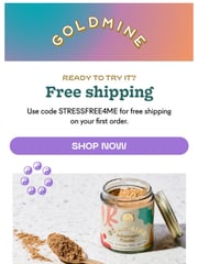 Email Inspiration from Goldmine