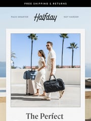 Email Inspiration from Halfday Travel