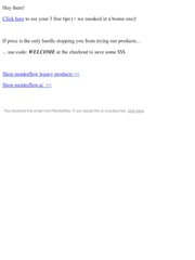 Email Inspiration from help@monkeflow.com