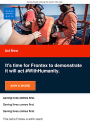 Email Inspiration from Judith Sunderland, Human Rights Watch