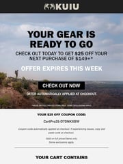 Email Inspiration from KUIU